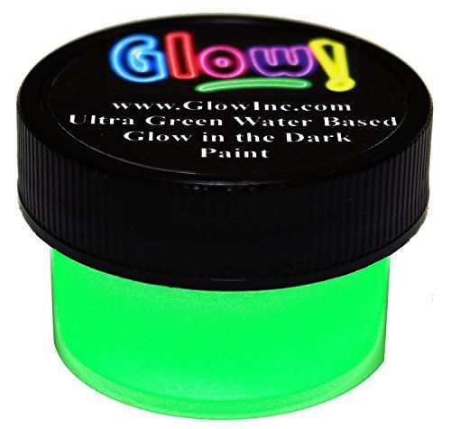 Ultra Green V10 Glow in the Dark Paint 1/2 Fluid Ounce
