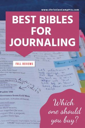 11 Best Bibles for Journaling - Detailed Reviews