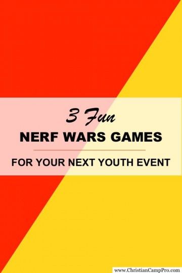 3 Fun Nerf Wars Games #3 Is My Favorite!