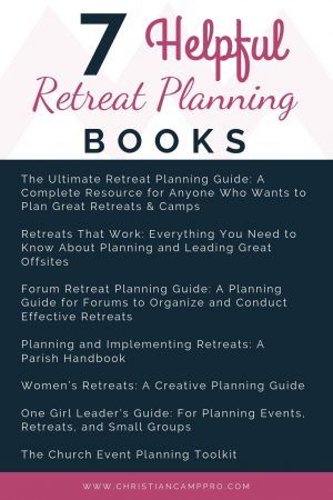 helpful retreat planning books