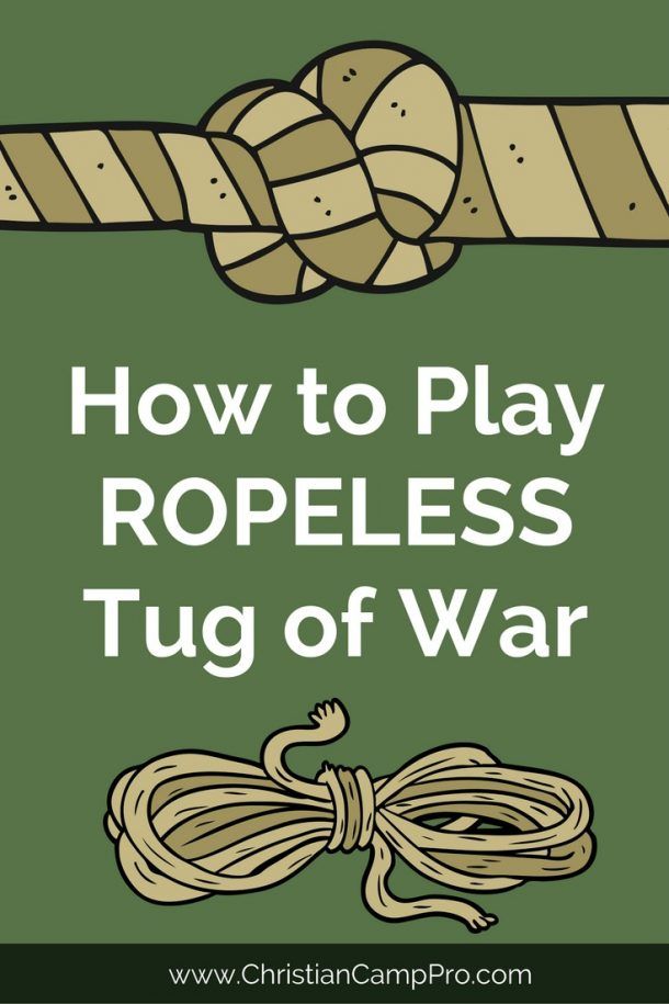 How to Play Ropeless Tug of War