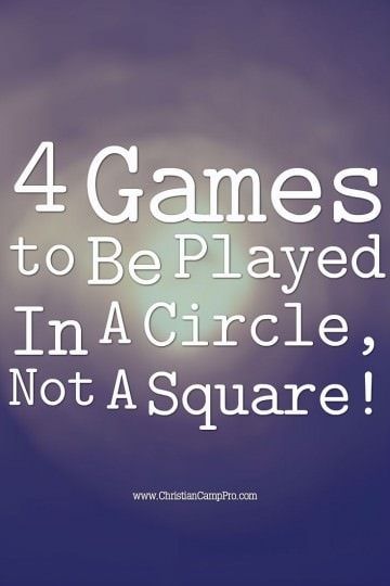 4 Games to Be Played In A Circle, Not A Square!