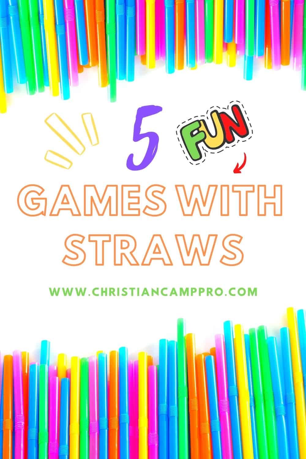 5 Fun Games with Straws