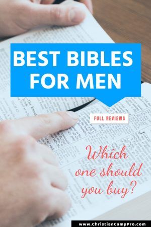 7 Best Bibles for Men - Detailed Reviews