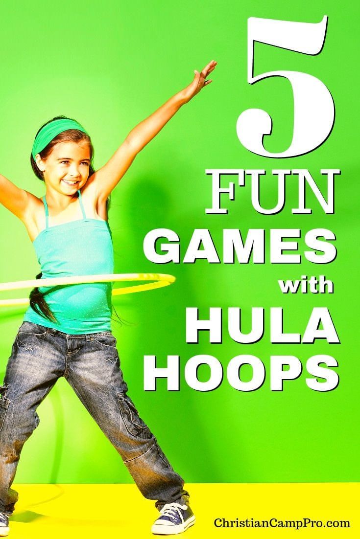 5 Fun Games with Hula Hoops - #4 IS MY FAVORITE!